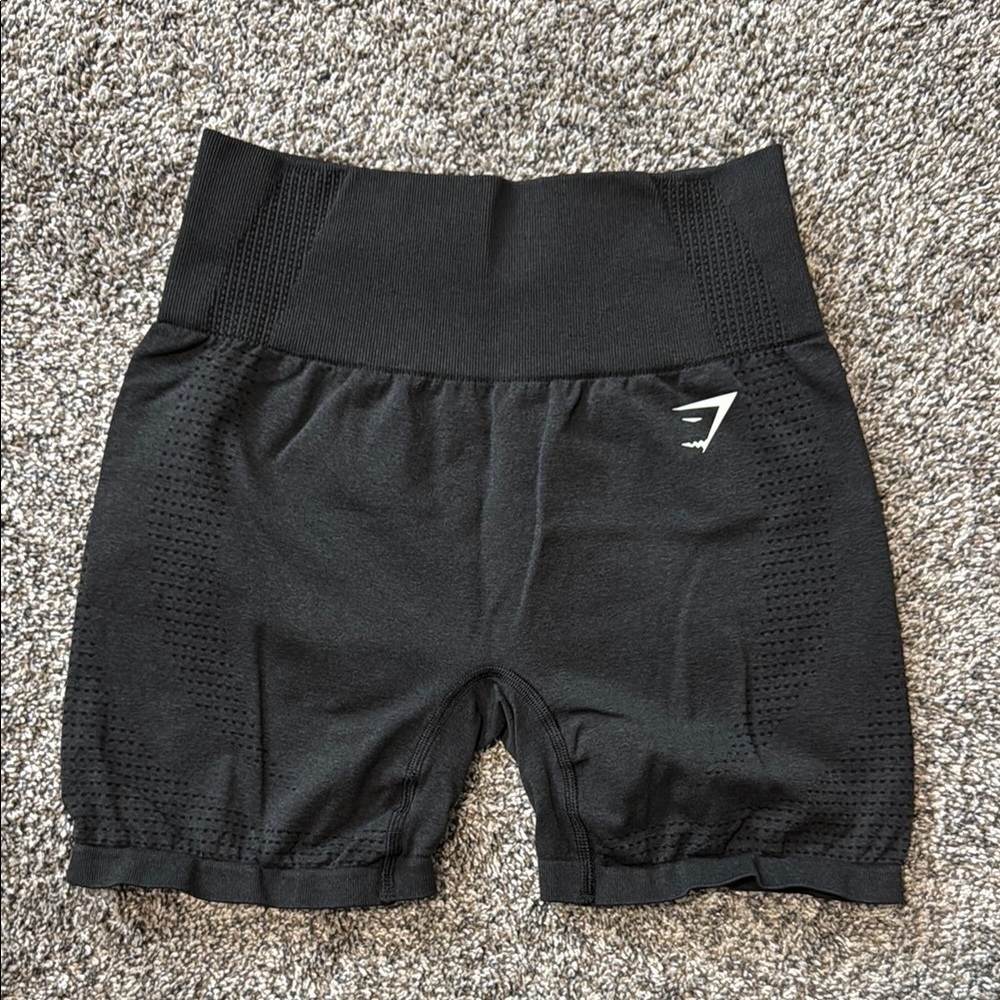 Gymshark Black Vital Seamless Shorts
